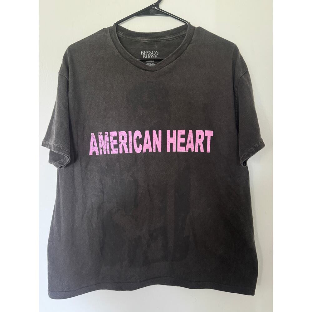 Benson Boone American Heart Tour Shirt Size L Tour Dates Double Sided